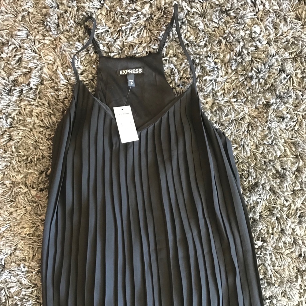 Black tank, blouse